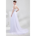 2015 Hot Sale Chiffon Prom Gown Strap Designs Evening Dress CL4469